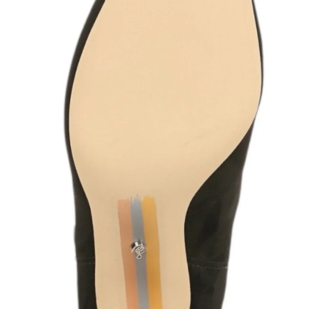 Sam Edelman Black Heeled Boots - Picture 3 of 15